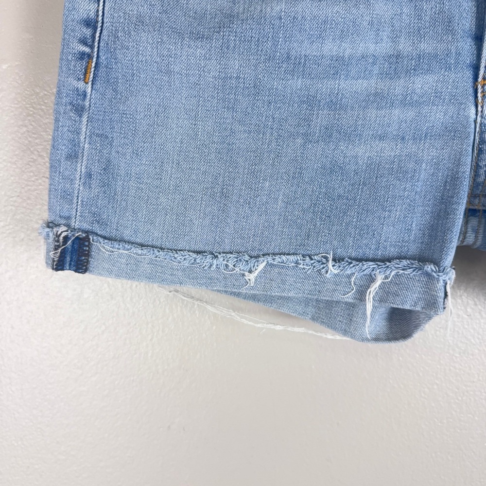 Rag & Bone Wiley Cutoff Denim Shorts Light Wash Raw Hem 27 W1915K520WIL - Picture 3 of 14